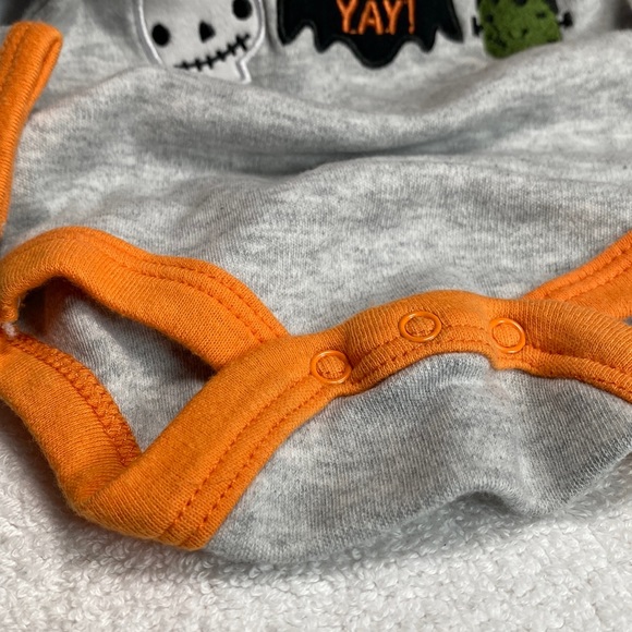 Chick pea onesie INFANT BABY SIZE 0-3 months Halloween washed never worn NWOT - Picture 3 of 5